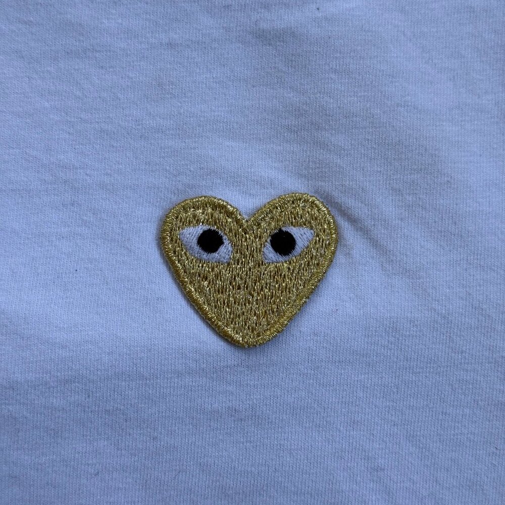 Comme des Garcons - T-Shirt with Gold Heart